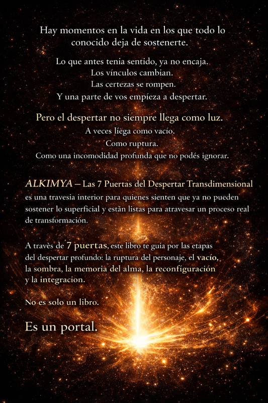 E-BOOK: ALKIMYA. Las 7 Puertas del Despertar Transdimensional.