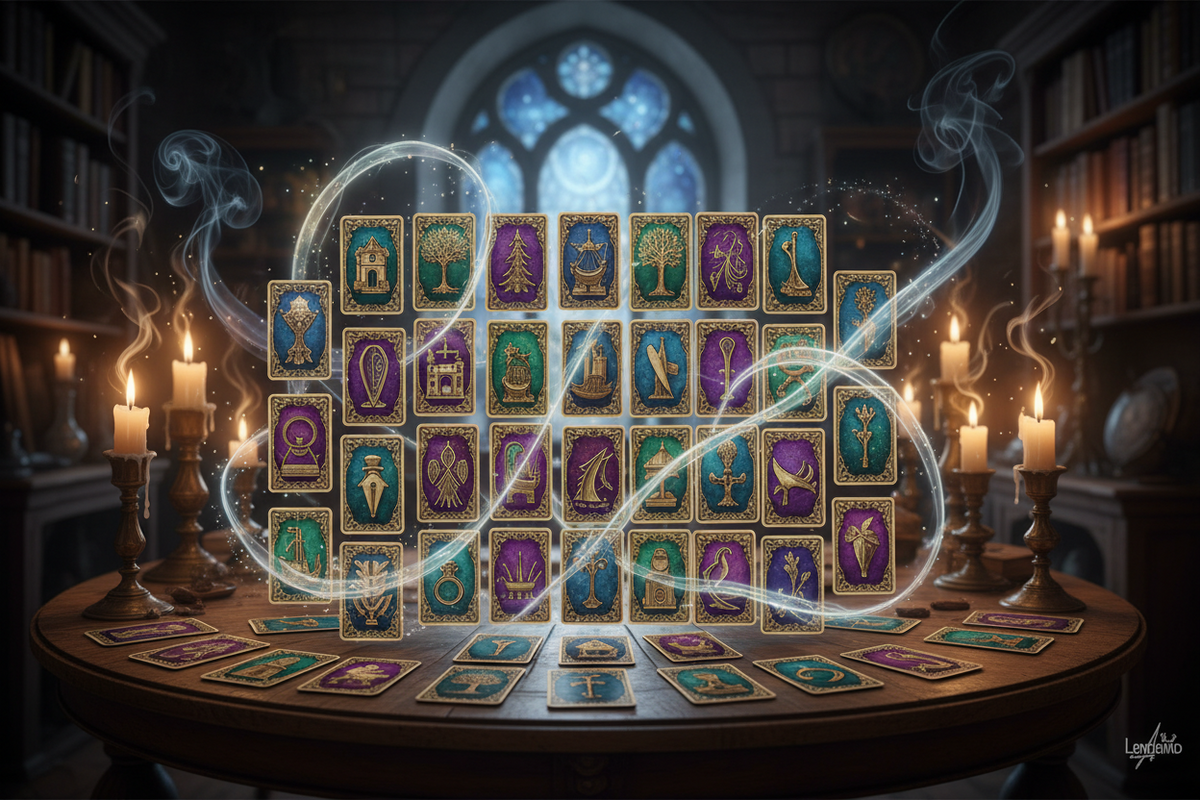 LECTURA GRAN TABLERO DE LENORMAND