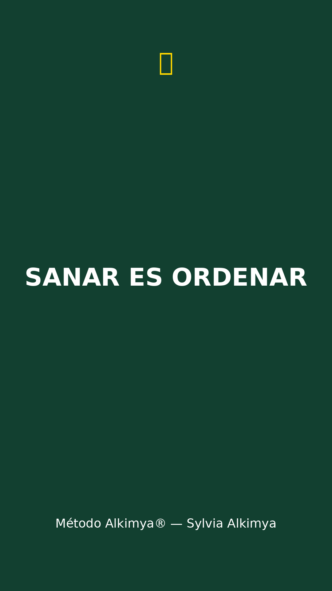 METODO ALKIMYA. Proceso de Reordenamiento del Alma